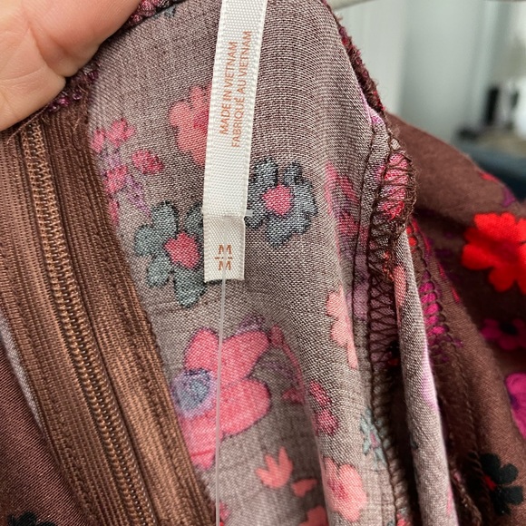 NWT Free People floral skater mini dress - Picture 8 of 8